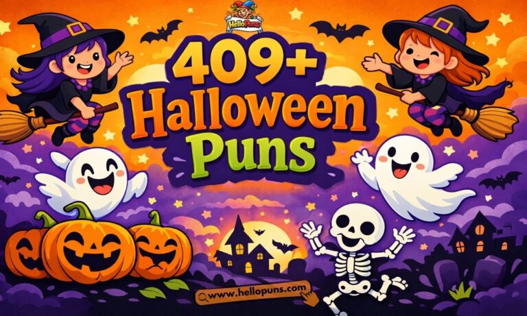 409+ Funny Halloween Puns and Spooky Jokes for 2026