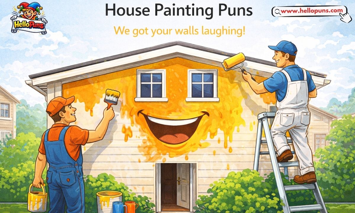 House painting puns