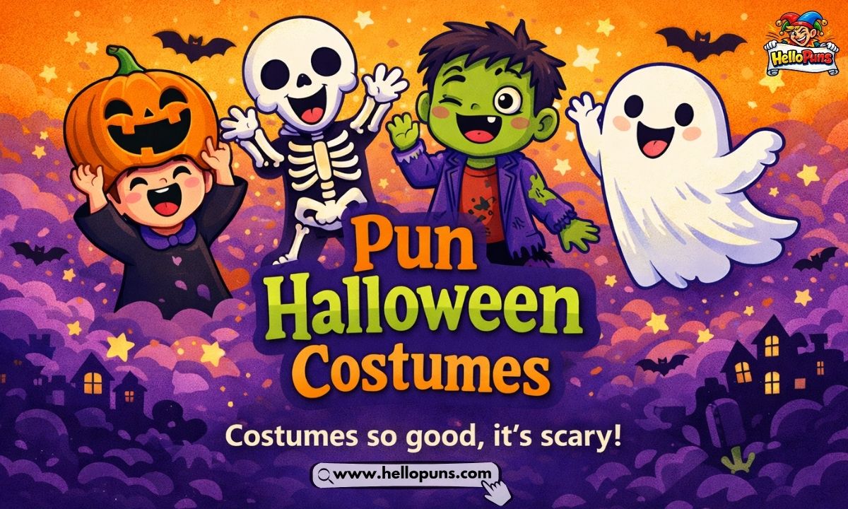 Pun Halloween costumes