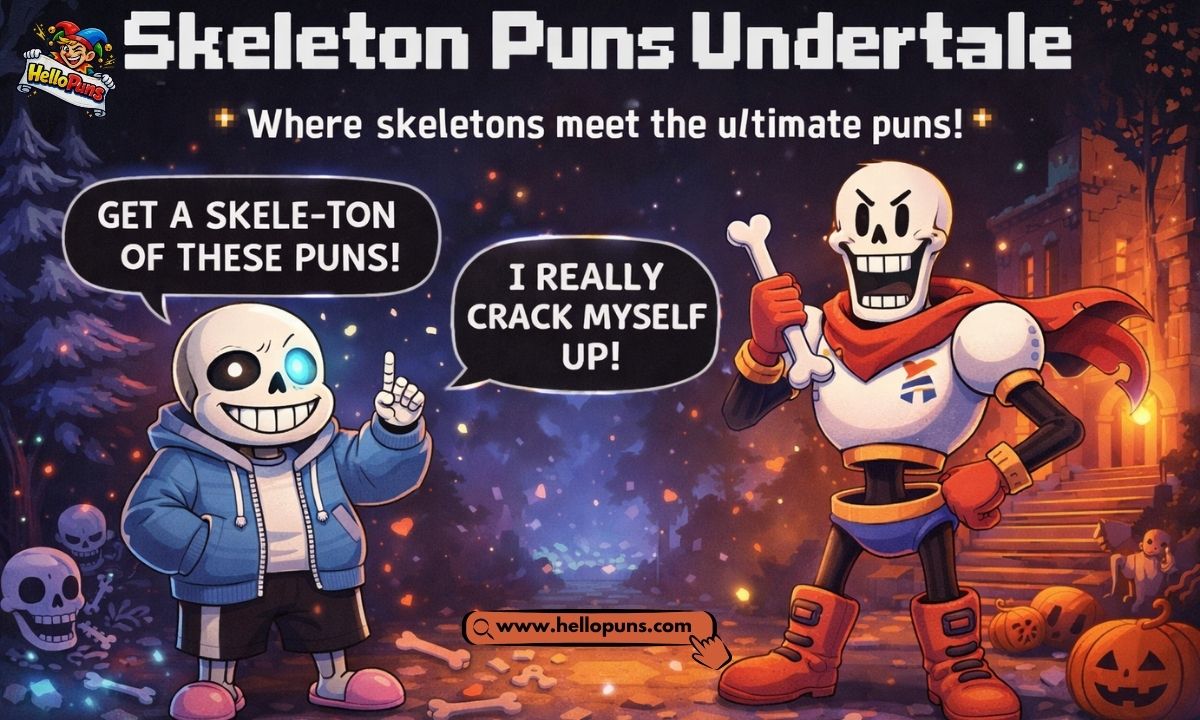 Skeleton puns Undertale