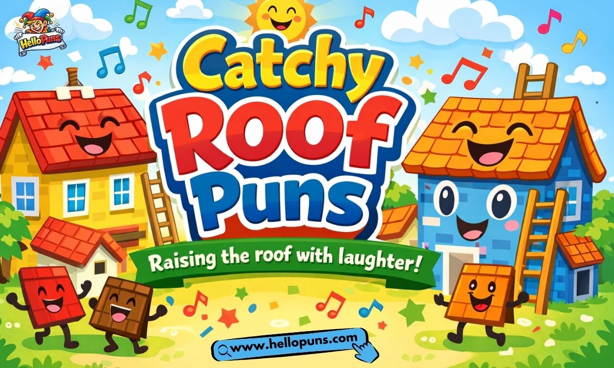 catchy roof puns