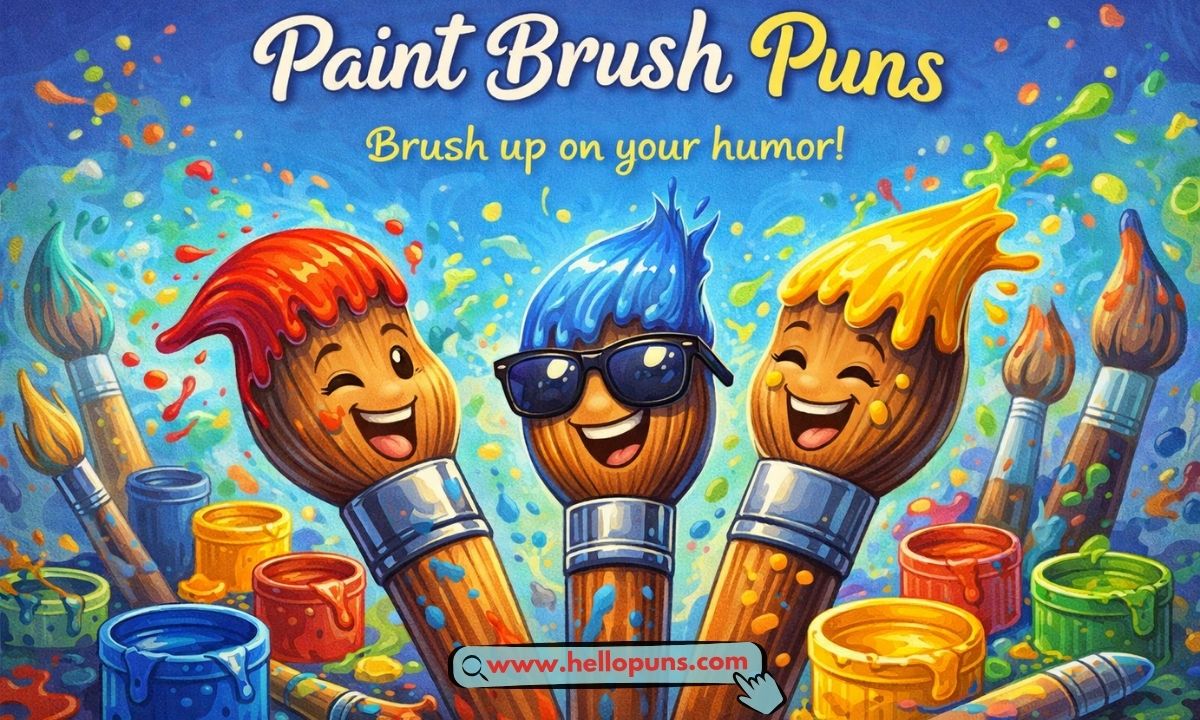 paint brush puns