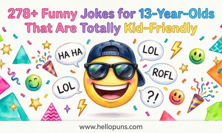 Jokes for 13-Year-Olds