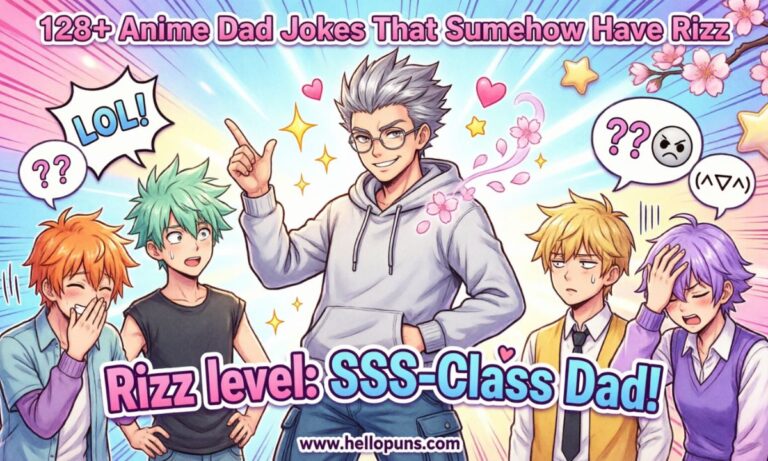 Anime Dad Jokes