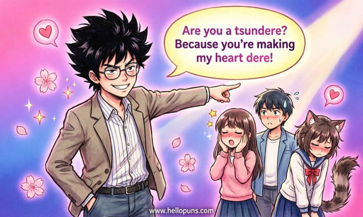 Anime Dad Jokes Flirty Lines