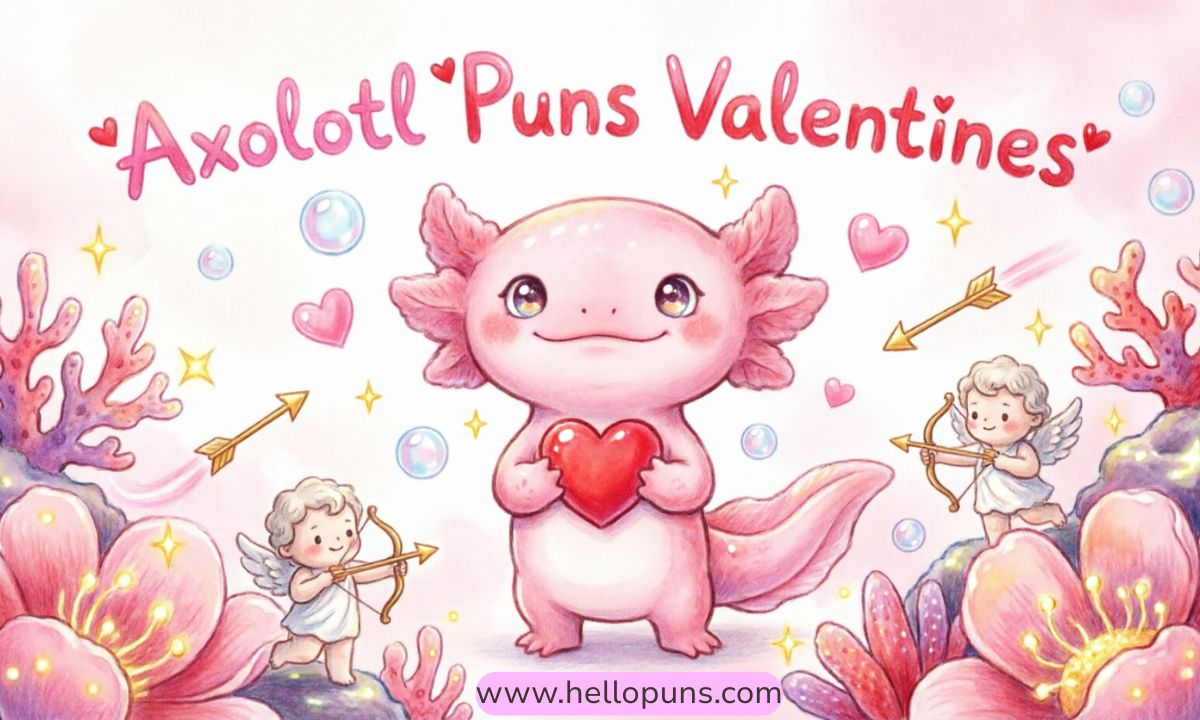 Axolotl Love Valentines