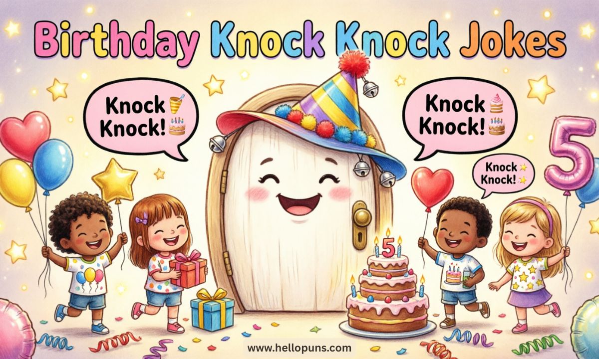 Birthday Knock Knock Jokes