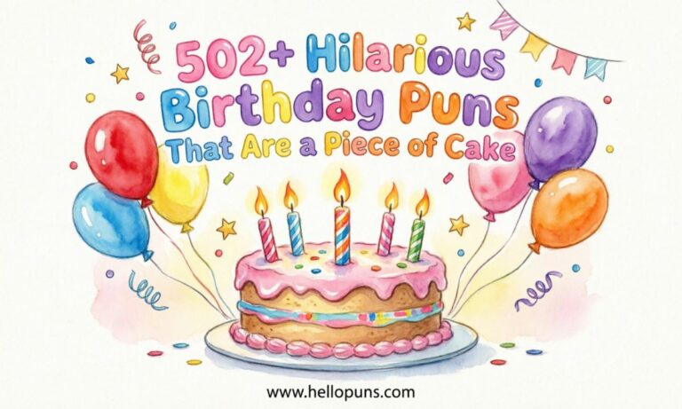 Birthday Puns