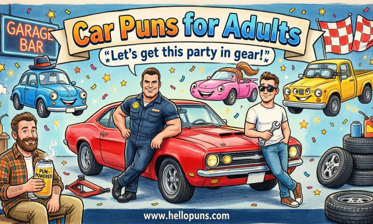Car Puns for Adults
