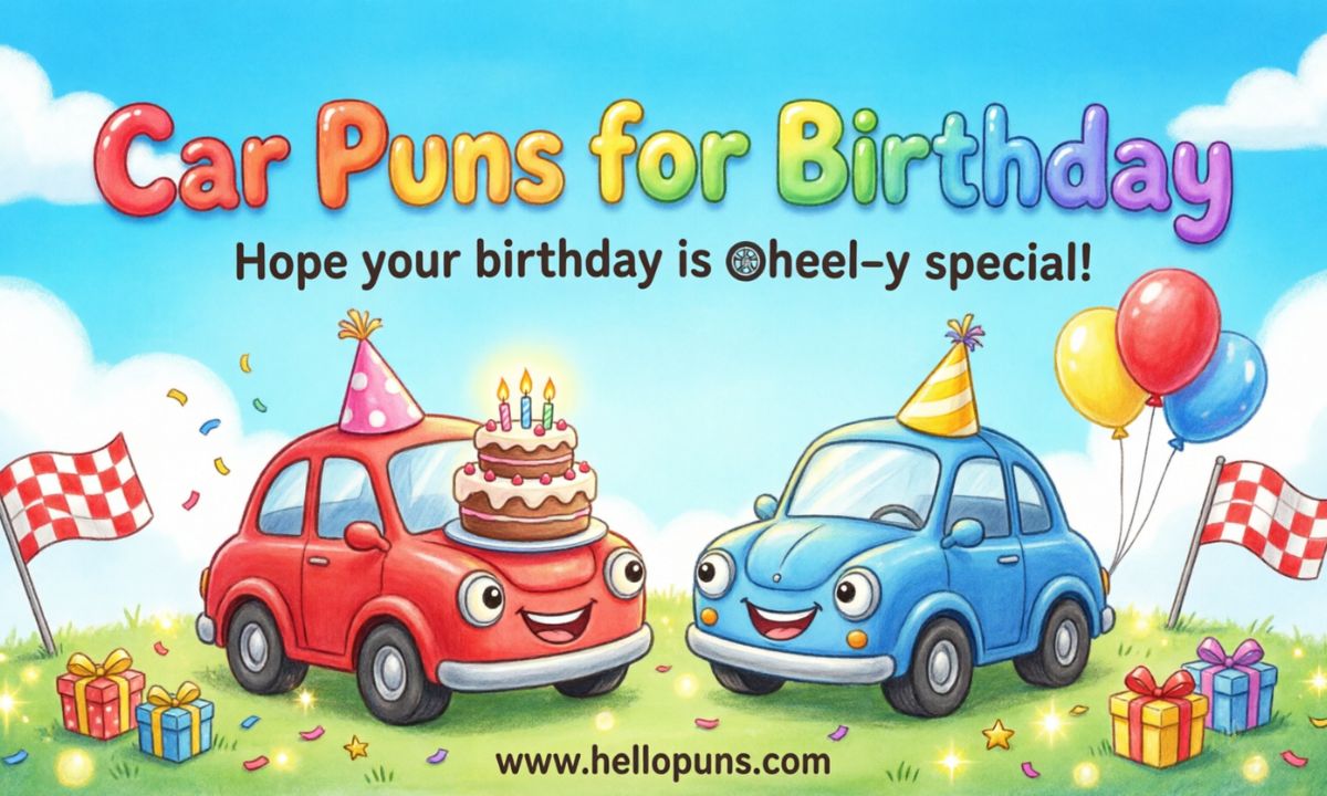 Car Puns for Birthday