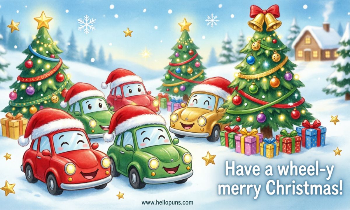 Car Puns for Christmas