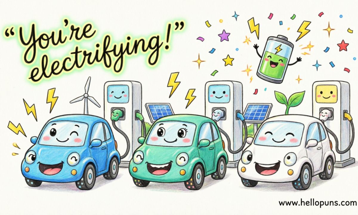 Car Puns for Electric Vehicles
