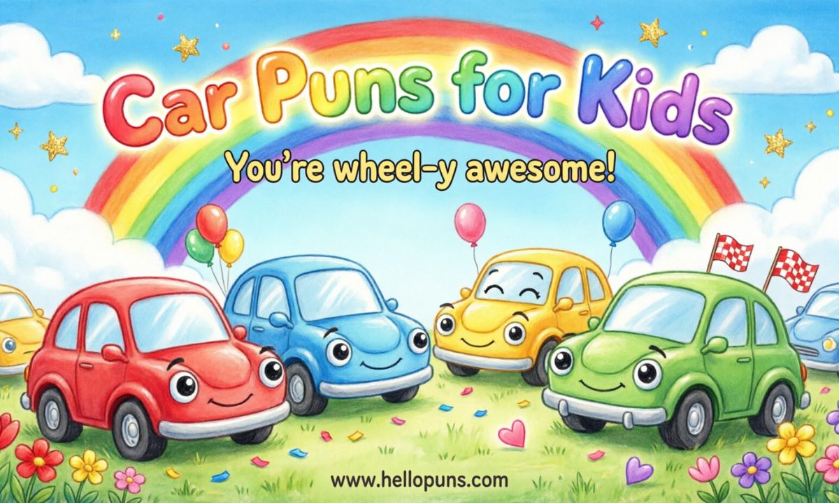 Car Puns for kids