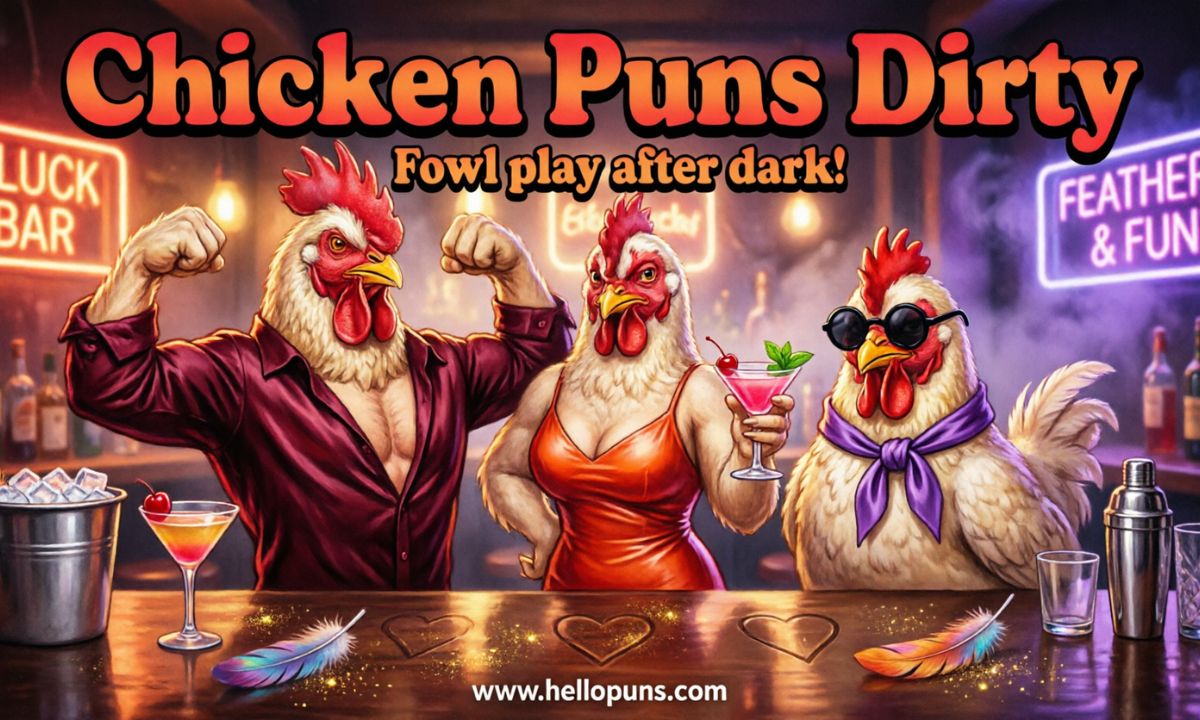 Chicken Puns dirty
