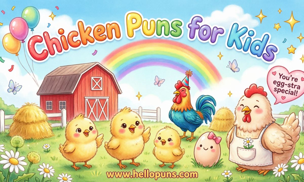 Chicken Puns for kids