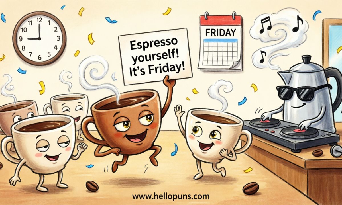 Coffee Fueled Friday Jokes