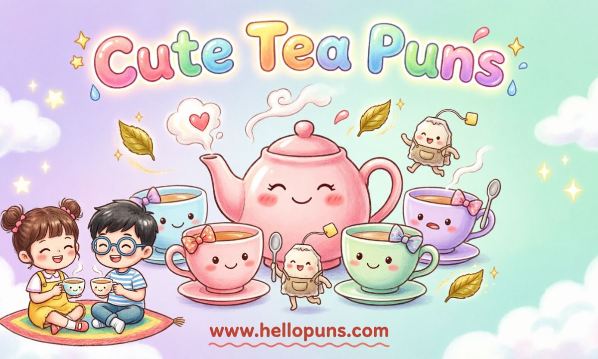 Cute Tea Puns