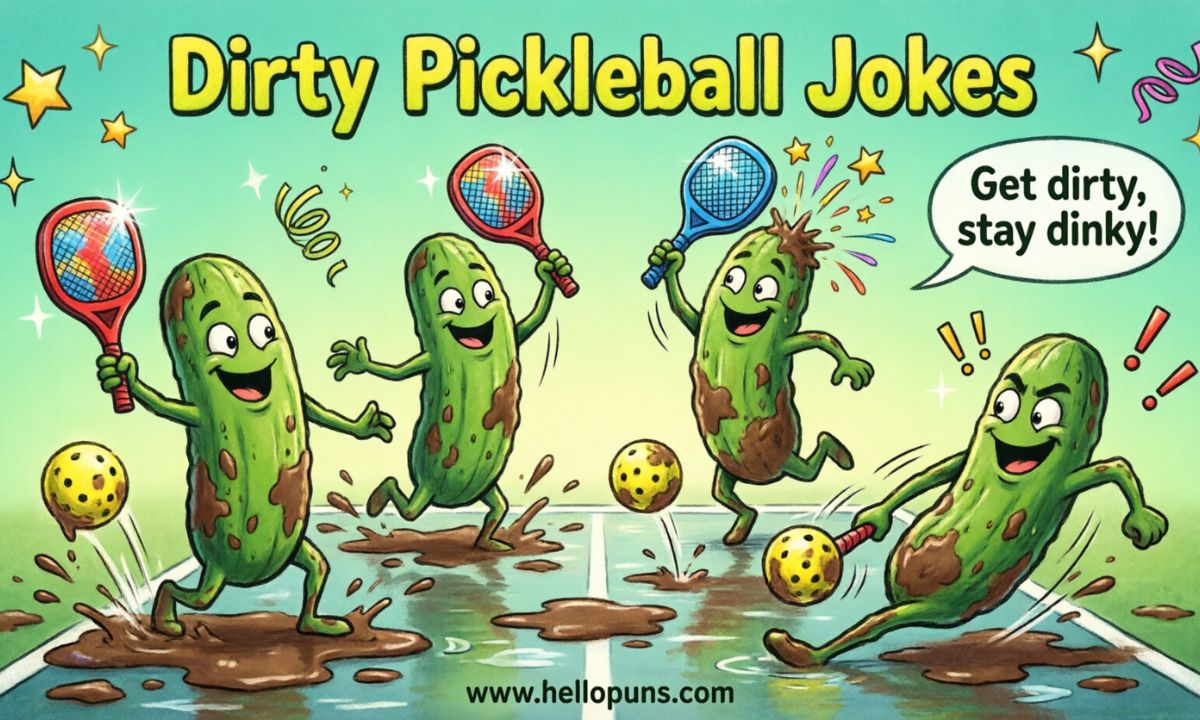 Dirty Pickleball Jokes