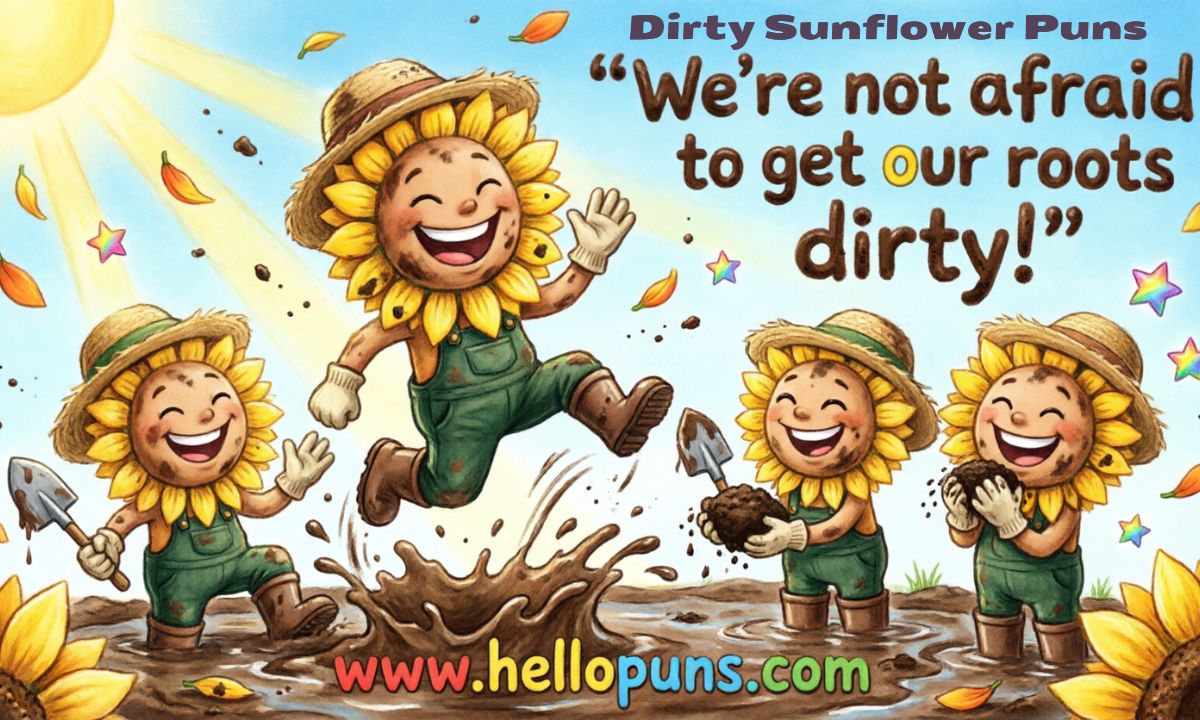 Dirty Sunflower Puns