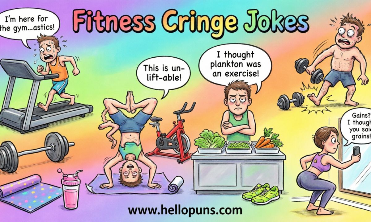 Fitness Cringe Jokes