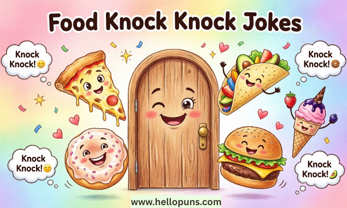 Food Knock Knock Jokes