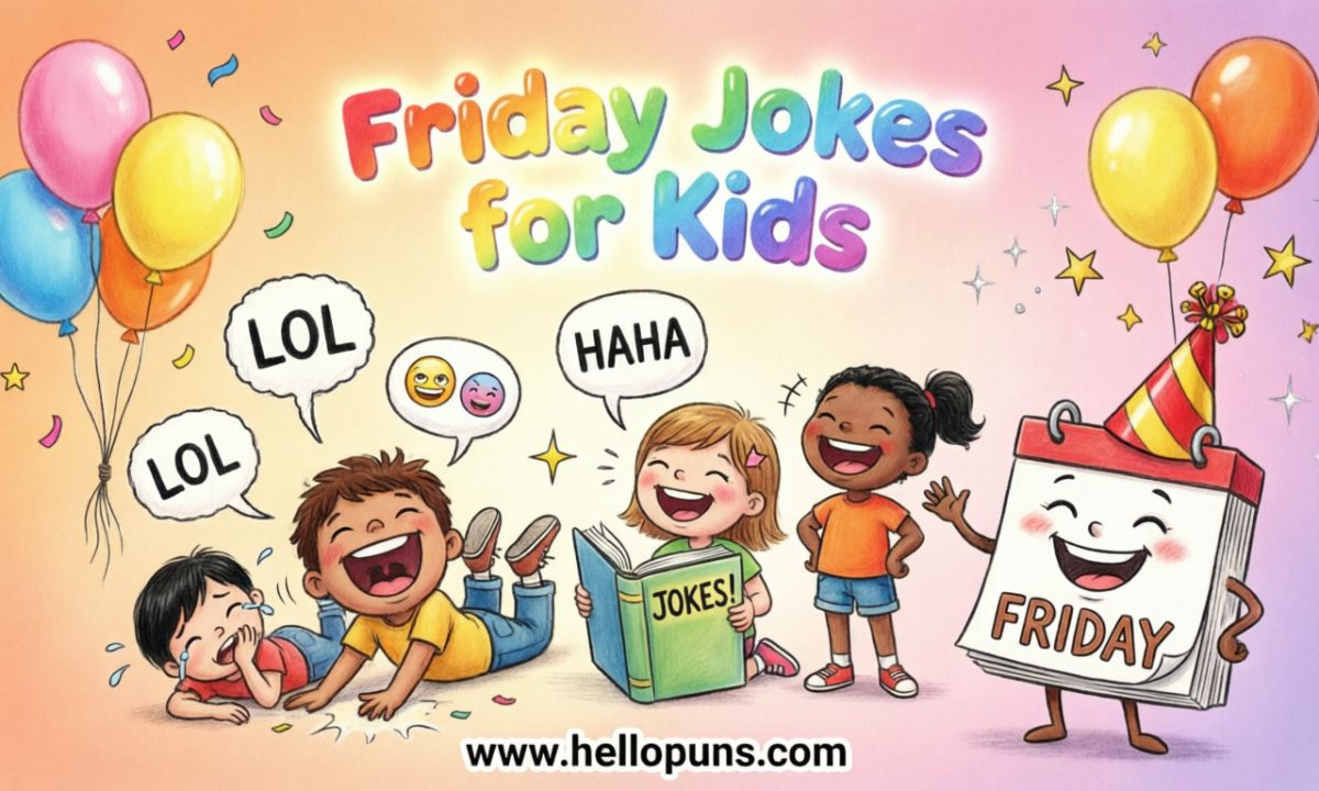 Friday Jokes For Kids