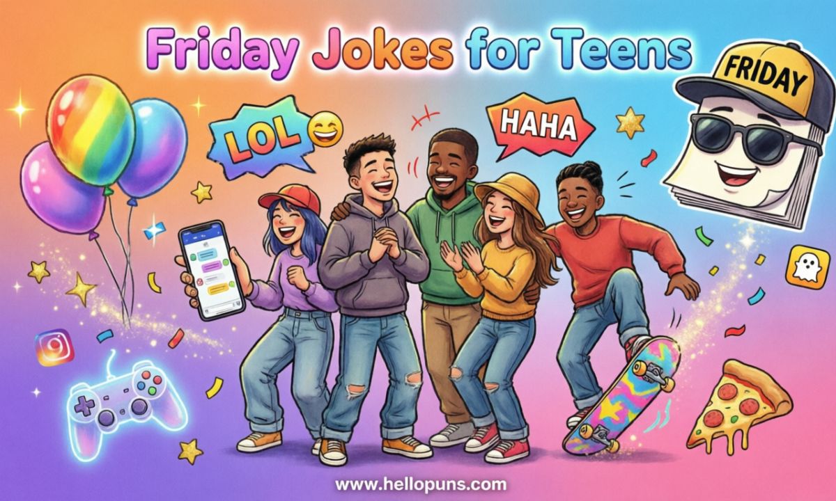 Friday Jokes For Teens