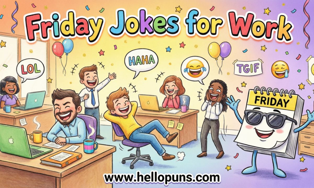 Friday Jokes For Work
