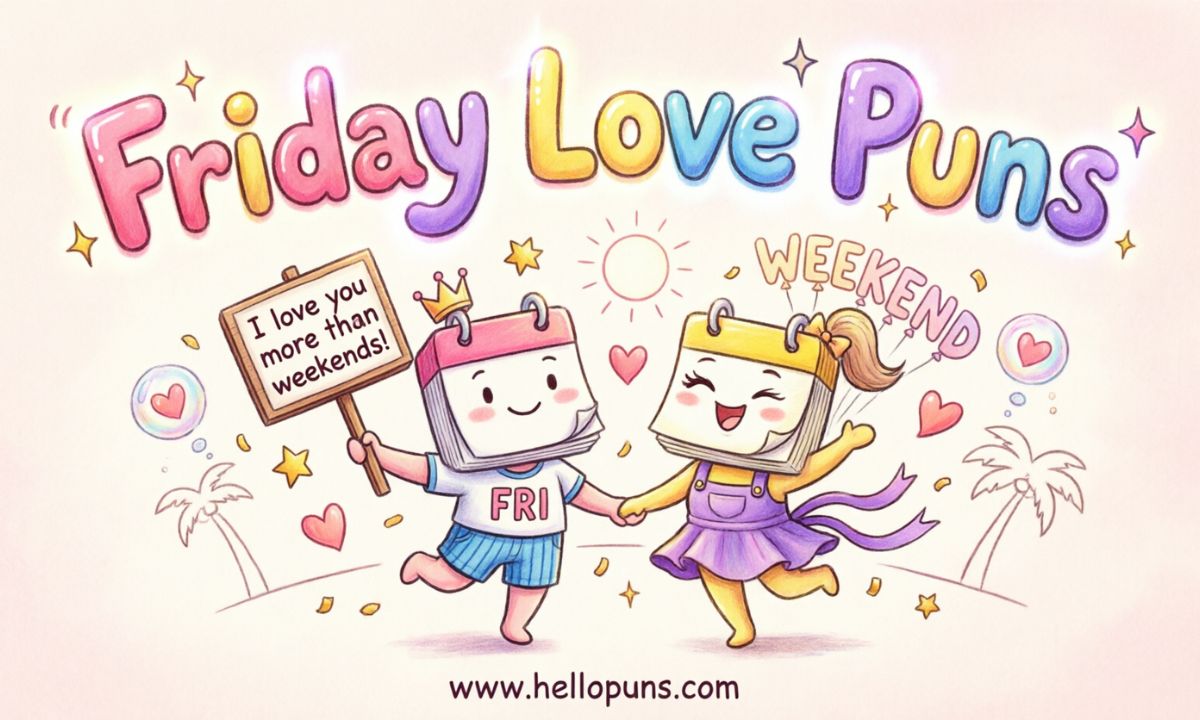 Friday Love Puns