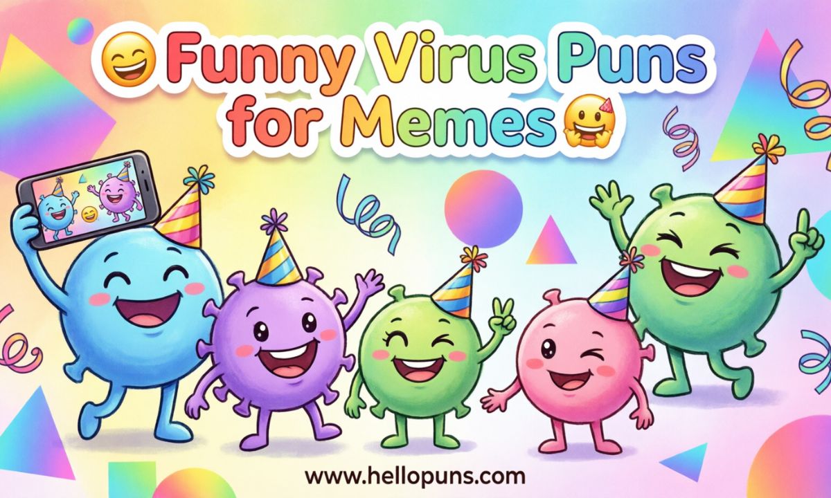 Funny Virus Puns for Memes