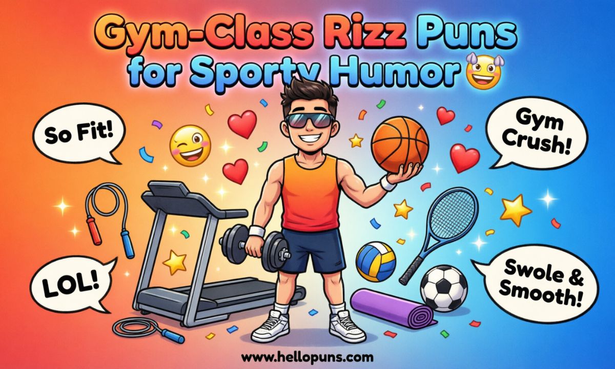 Gym-Class Rizz Puns for Sporty Humor