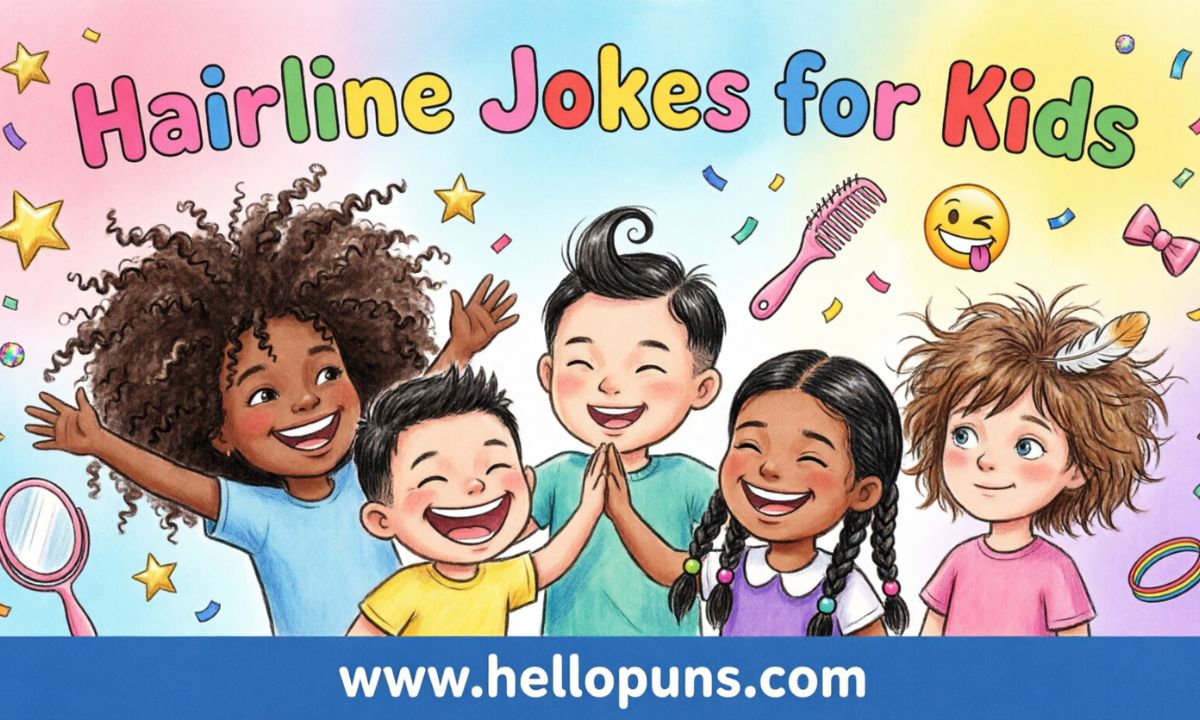 Hairline Jokes for Kids