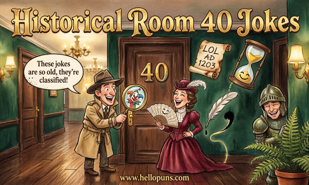 Historical Room 40 Jokes