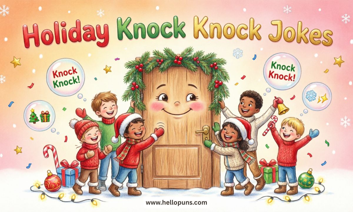 Holiday Knock Knock Jokes