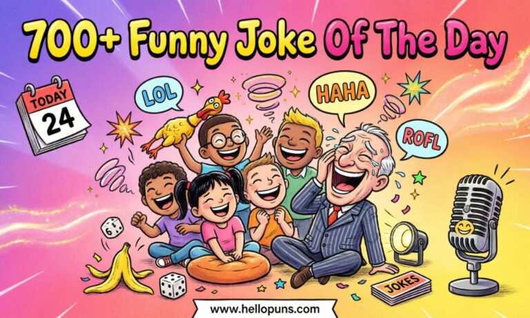 Joke of the Day one liners