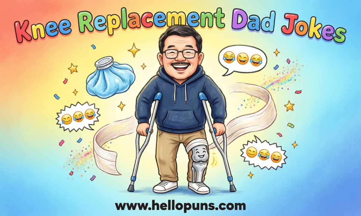 Knee Replacement Dad Jokes