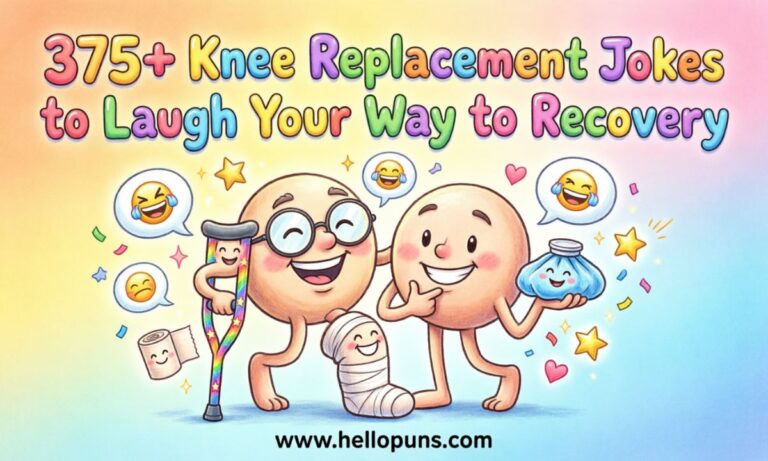 Knee Replacement Jokes