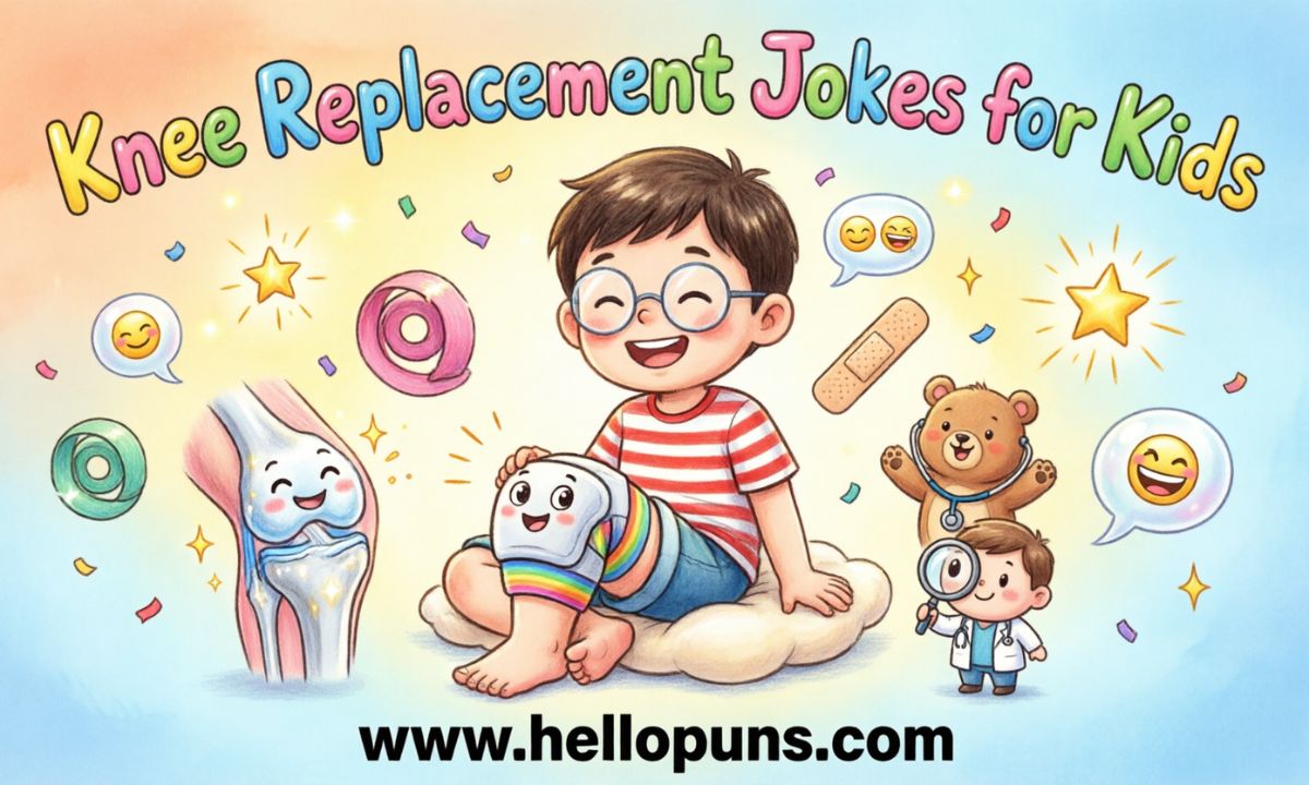 Knee Replacement Jokes for Kids