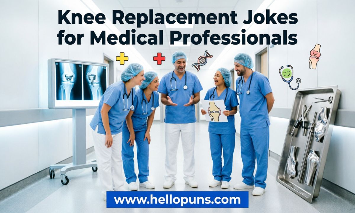 Knee Replacement Jokes for Medical Professionals