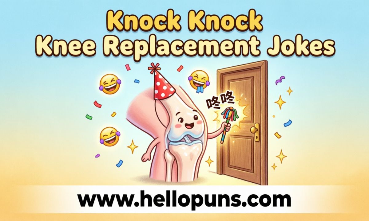 Knock Knock Knee Replacement Jokes