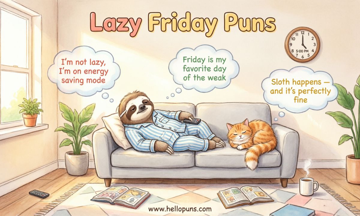 Lazy Friday Jokes