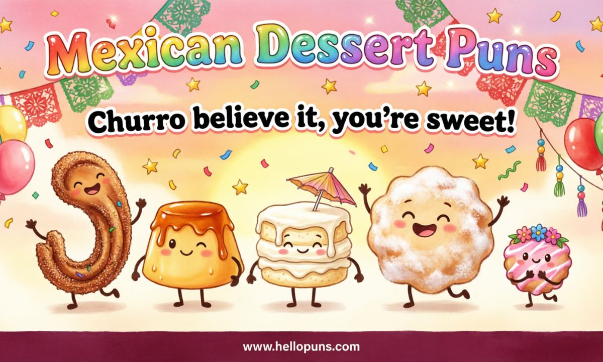 Mexican Dessert Puns