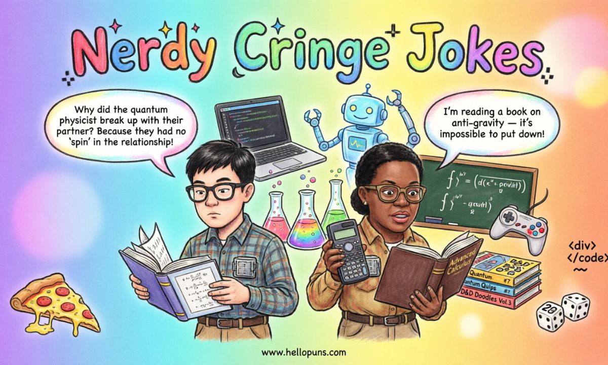 Nerdy Cringe Jokes