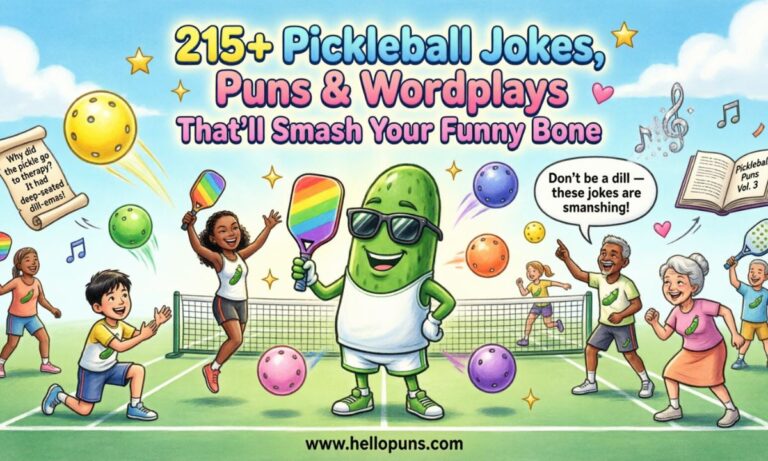 Pickleball Jokes
