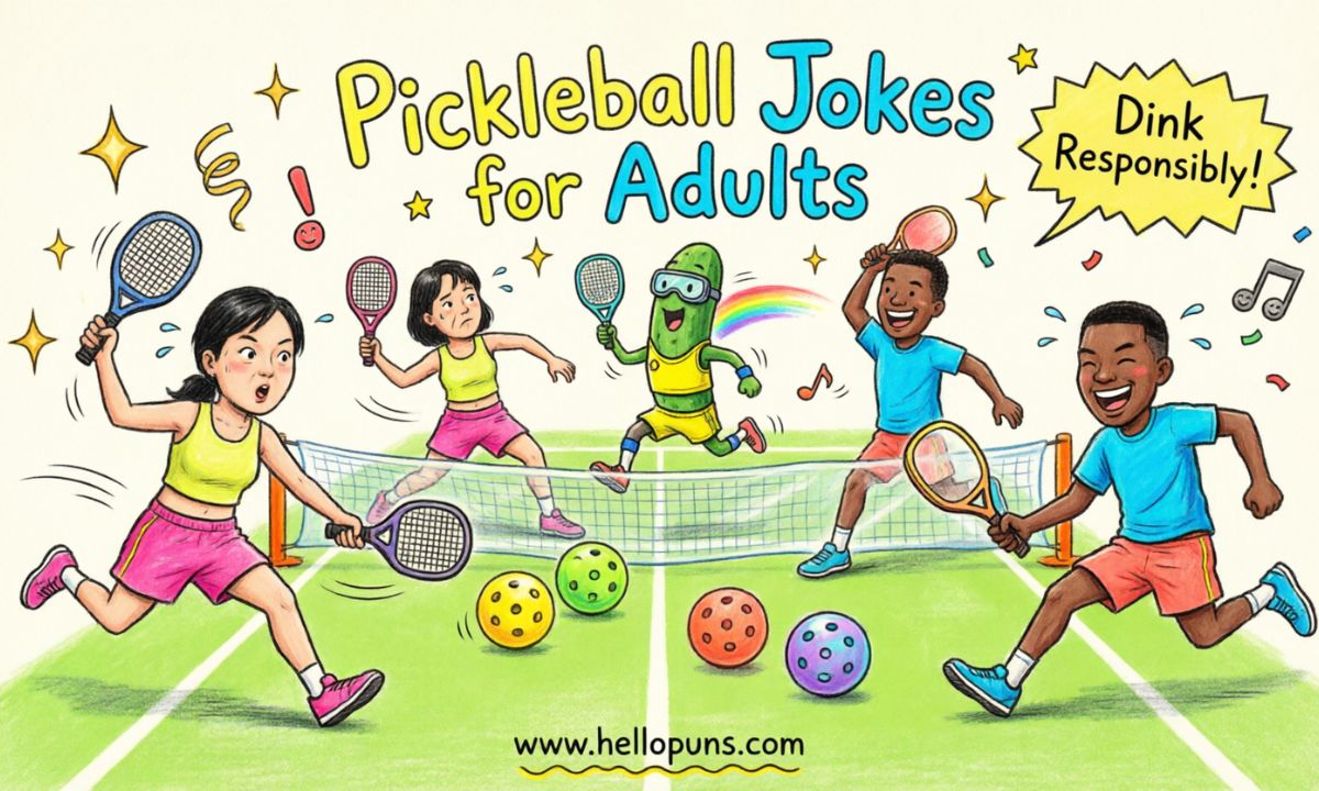Pickleball Jokes for Adults