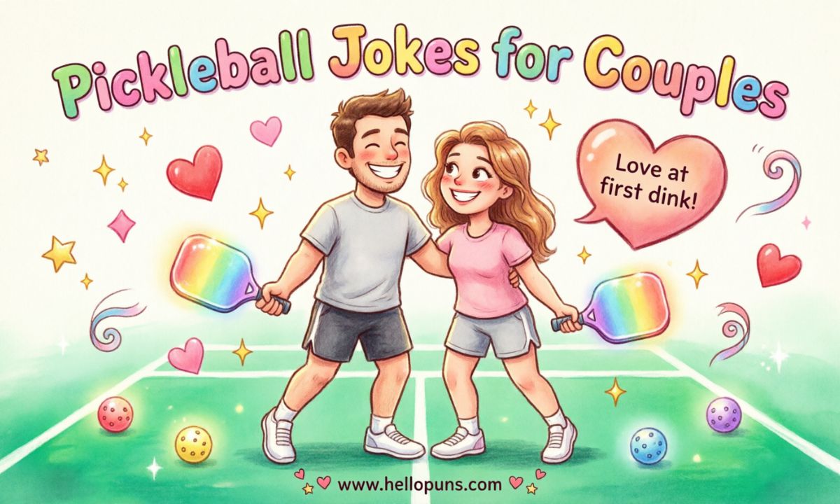 Pickleball Jokes for Couples