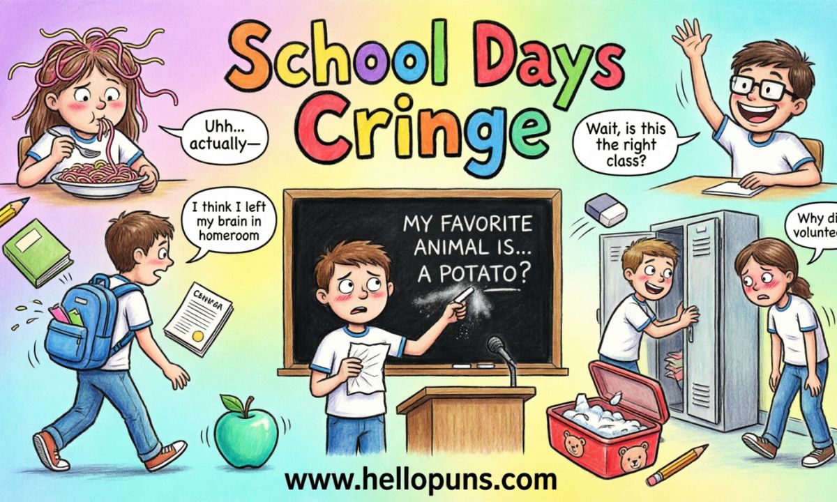 School Days Cringe Jokes