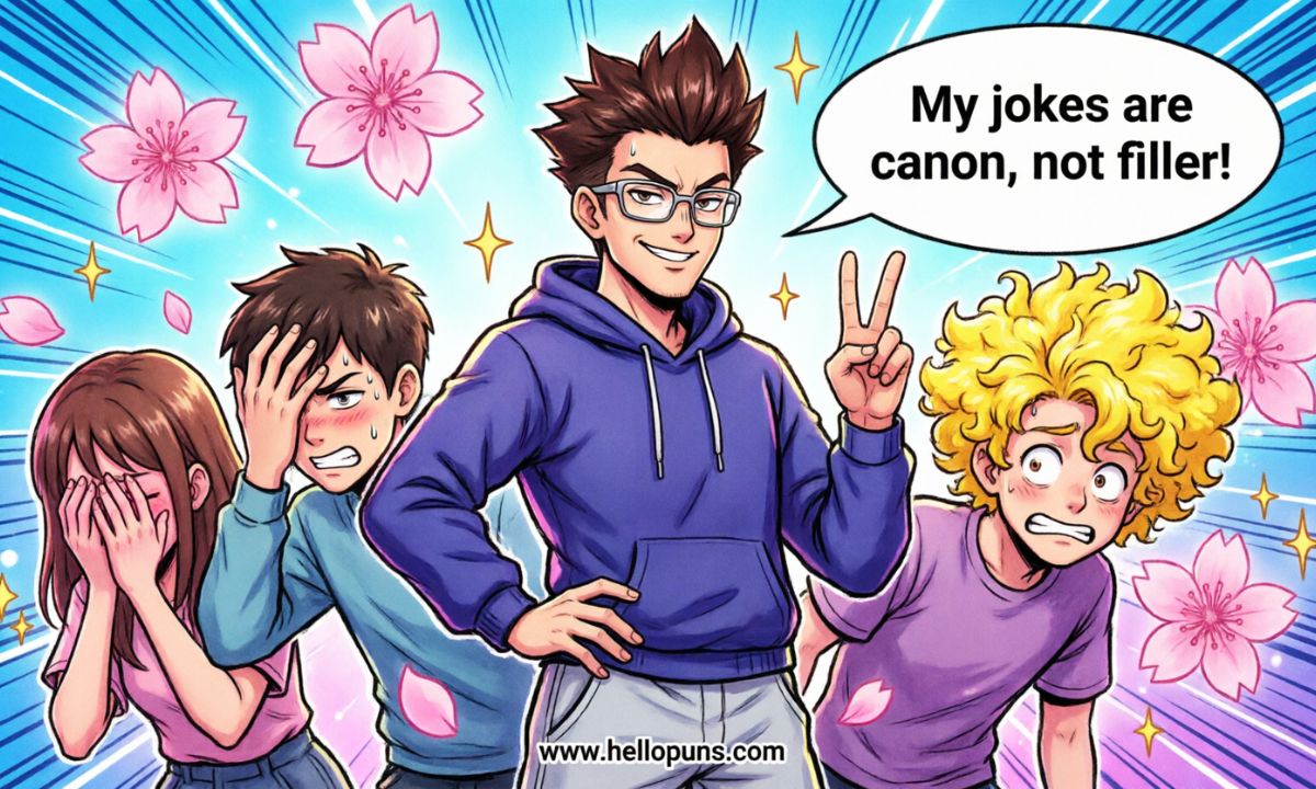 Witty Anime Dad Jokes