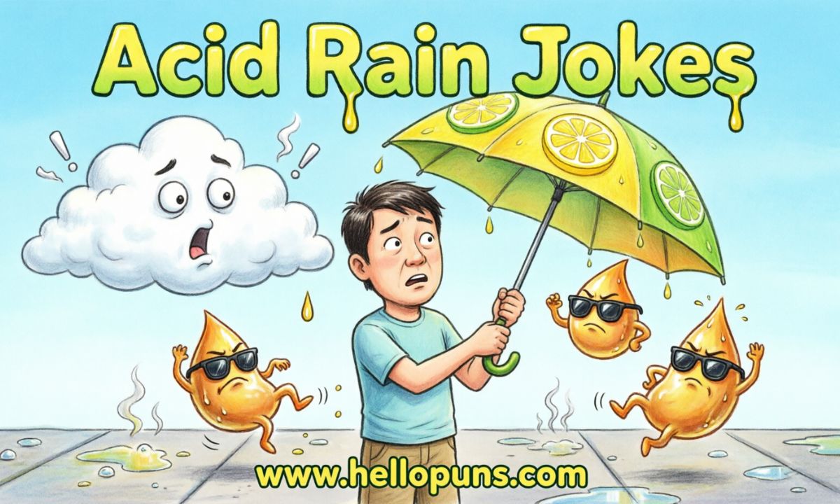 acid rain jokes