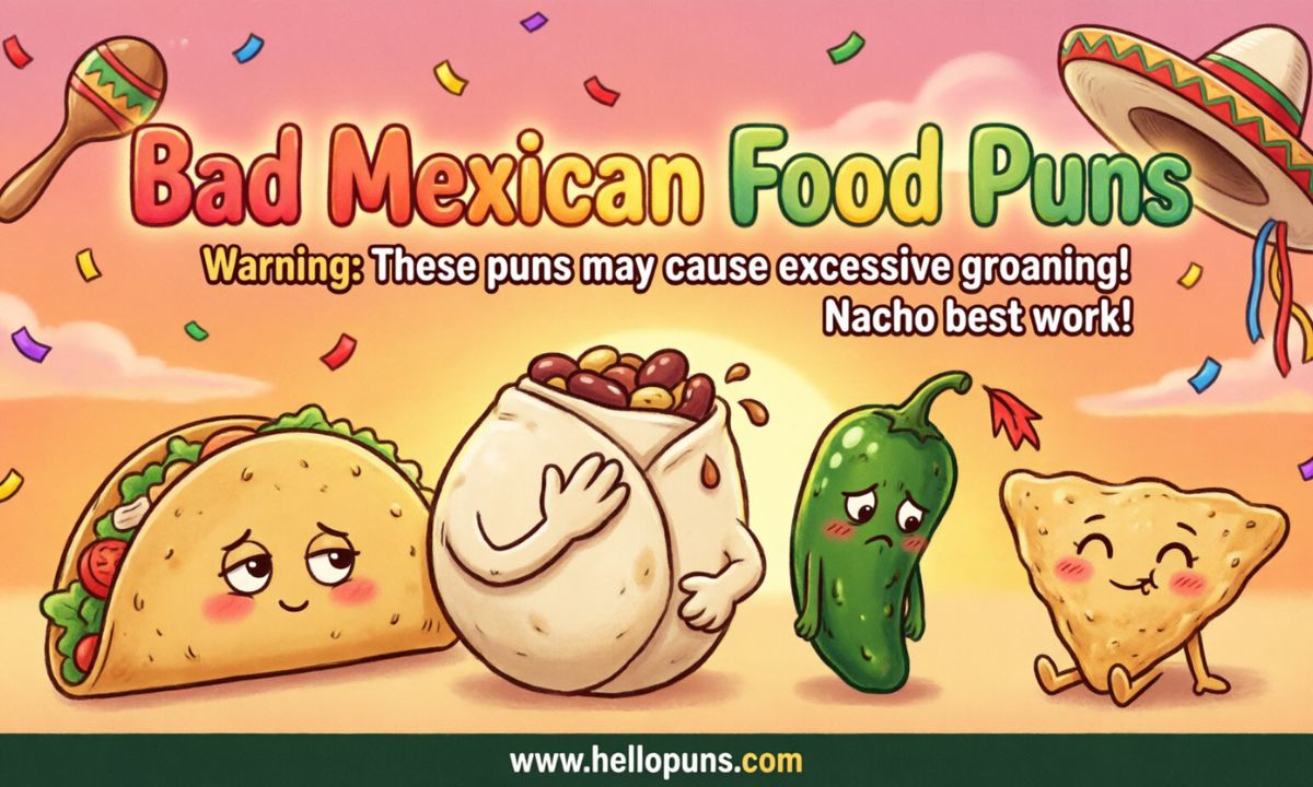 bad Mexican food puns